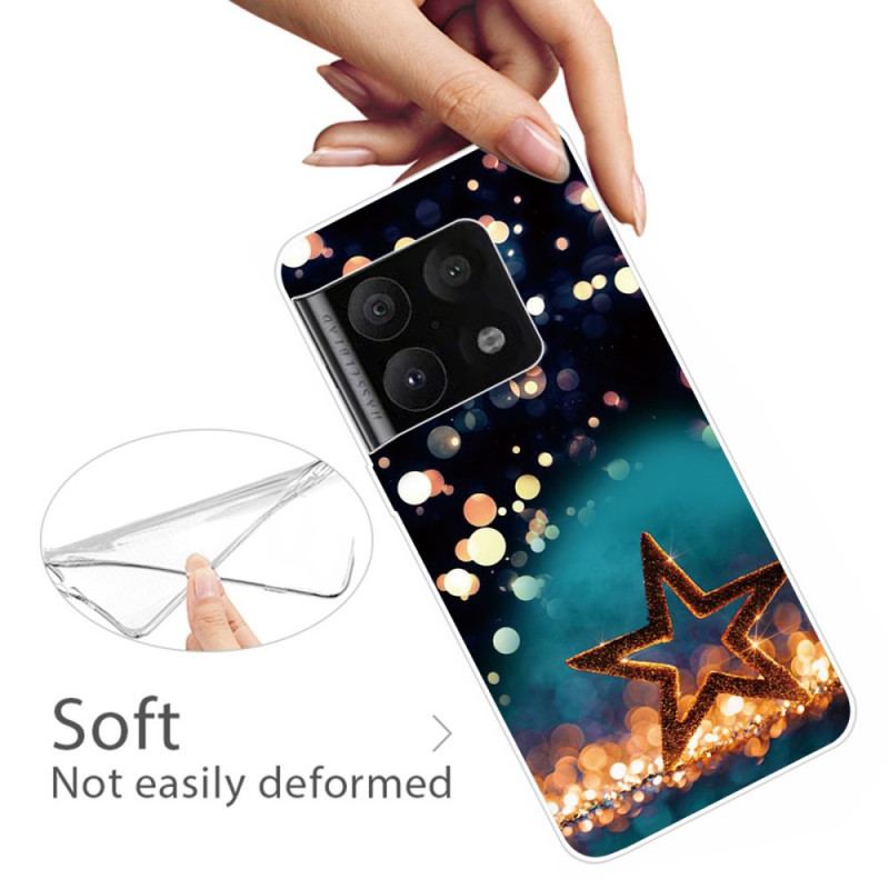 Cover OnePlus 10 Pro 5G Fleksibel Stjerne