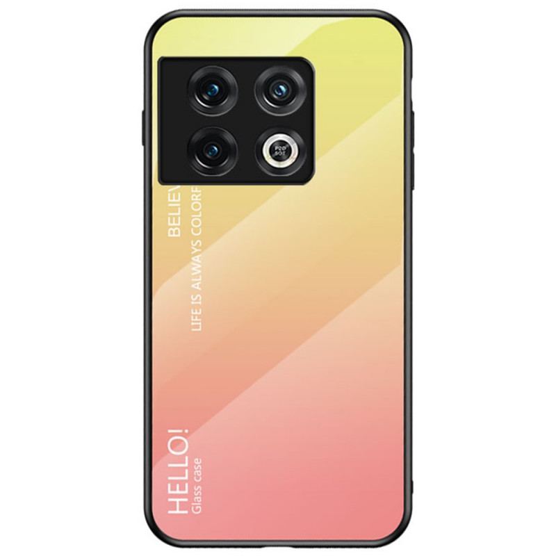 Cover OnePlus 10 Pro 5G Hærdet Glas Hej