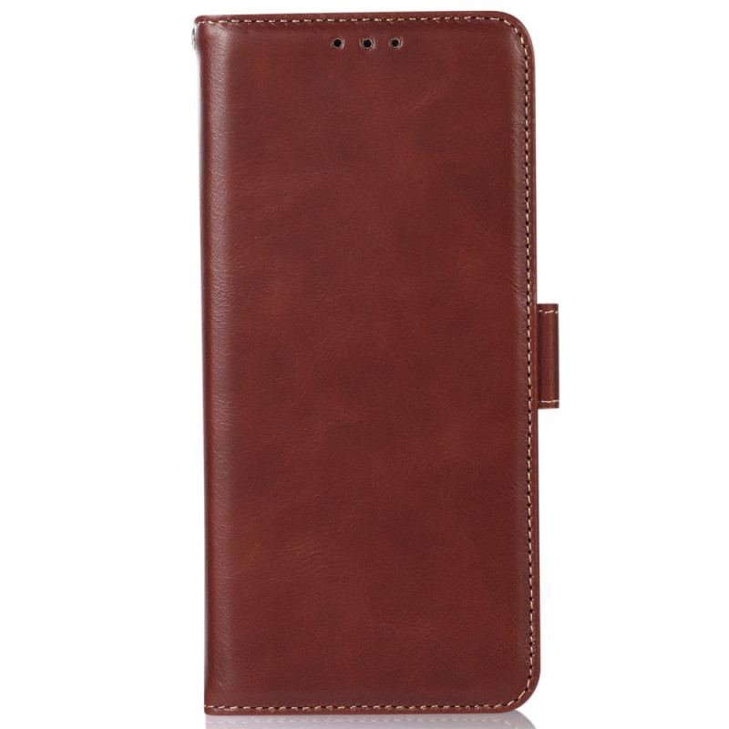 Flip Cover Poco X5 5G Ægte Læder Rfid-funktion