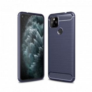 Cover Google Pixel 4A 5G Børstet Kulfiber