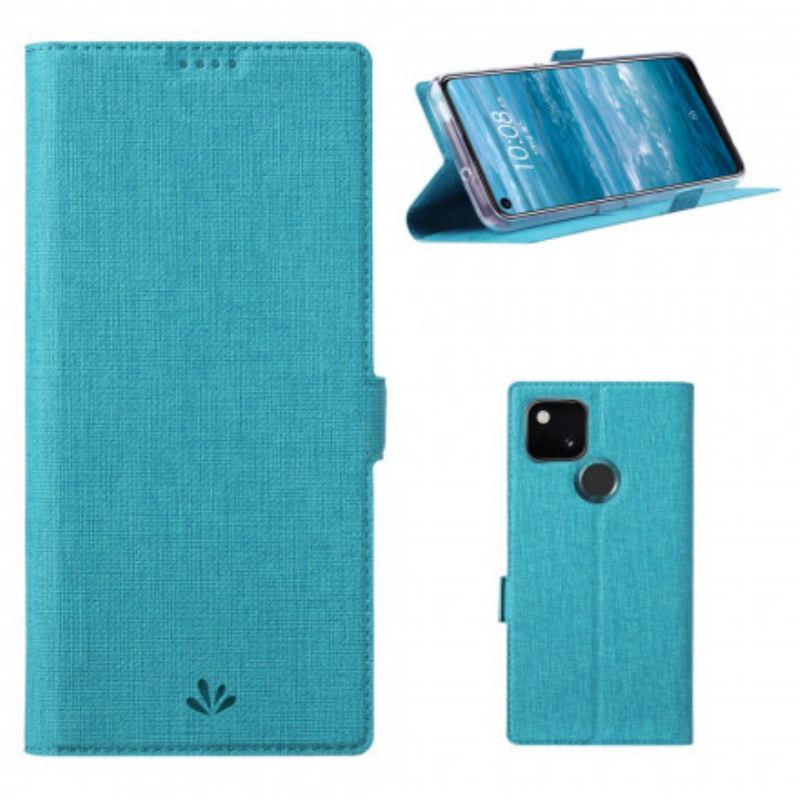 Cover Google Pixel 4A 5G Flip Cover Tekstureret Vili Dmx