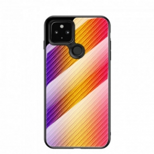 Cover Google Pixel 4A 5G Kulfiber Hærdet Glas