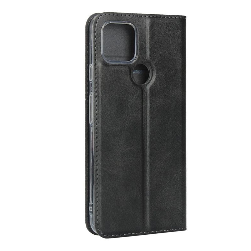 Cover Google Pixel 4A 5G Med Snor Flip Cover Strappy I Imiteret Læder