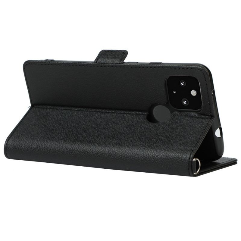 Flip Cover Google Pixel 4A 5G Med Snor Strappy Heart