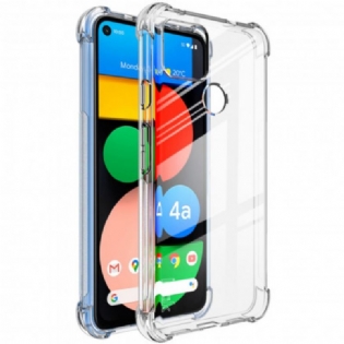Mobilcover Google Pixel 4A 5G Gennemsigtig Silkeblød Imak