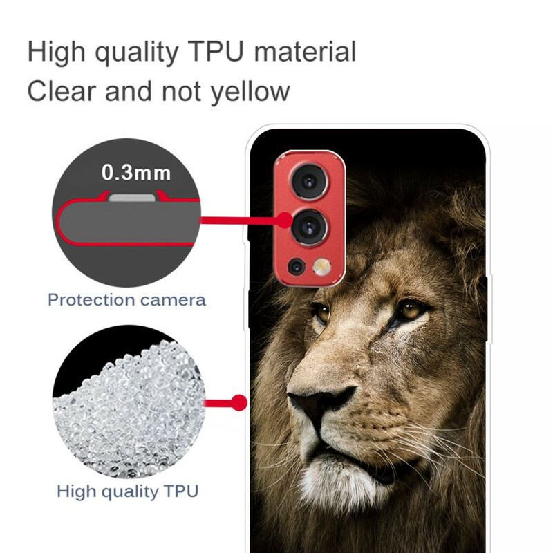 Cover OnePlus Nord 2 5G Løvehoved