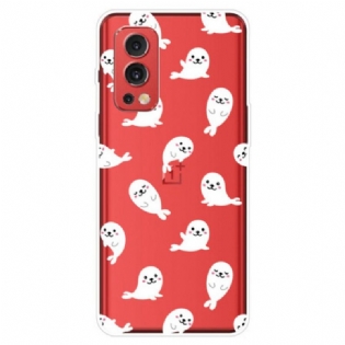 Cover OnePlus Nord 2 5G Sømløs Søløver Sjov