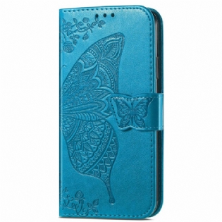 Flip Cover OnePlus Nord 2 5G Halve Sommerfugle