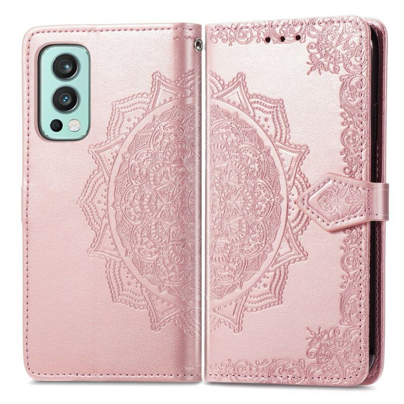 Læder Cover OnePlus Nord 2 5G Mandala Middelalder