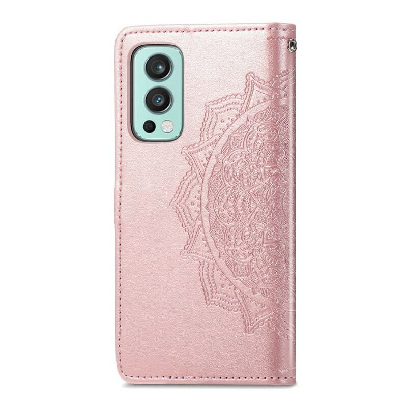 Læder Cover OnePlus Nord 2 5G Mandala Middelalder