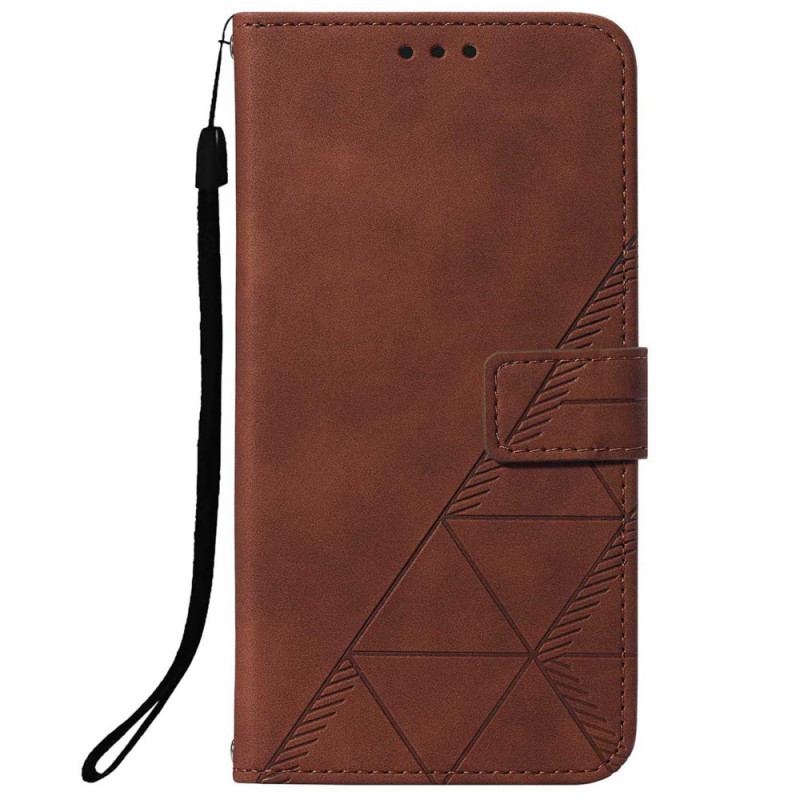 Læder Cover OnePlus Nord 2 5G Pyramide Lædereffekt