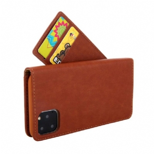Cover iPhone 11 Pro Flip Cover Førsteklasses Læderstil