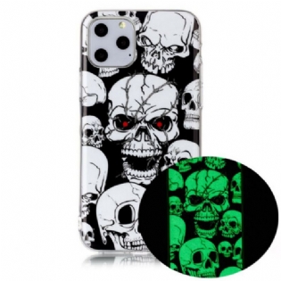 Cover iPhone 11 Pro Forsigtig Fluorescerende Kranier
