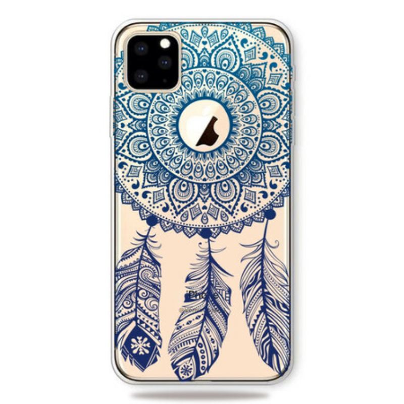 Cover iPhone 11 Pro Mandala Med Enkelt Blomst