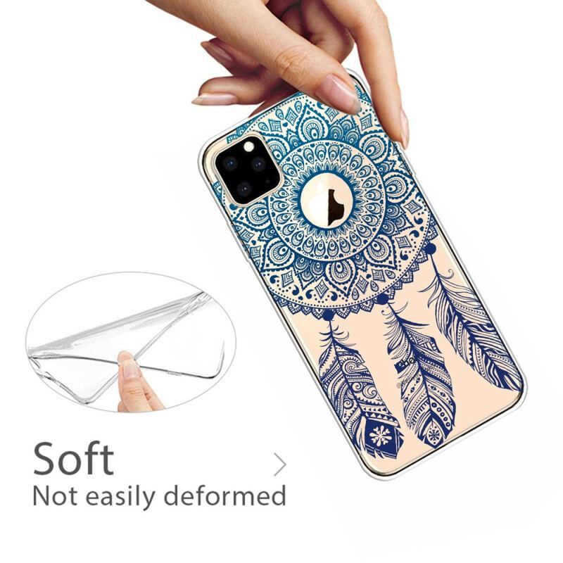 Cover iPhone 11 Pro Mandala Med Enkelt Blomst