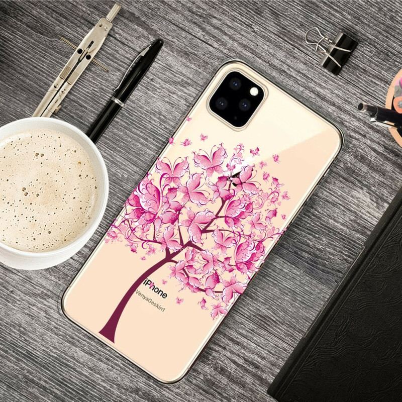 Cover iPhone 11 Pro Pink Træ Top