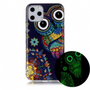 Cover iPhone 11 Pro Unik Fluorescerende Ugle