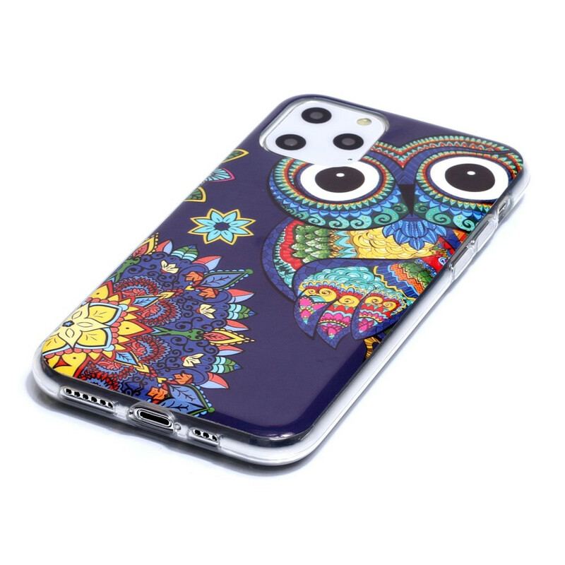 Cover iPhone 11 Pro Unik Fluorescerende Ugle