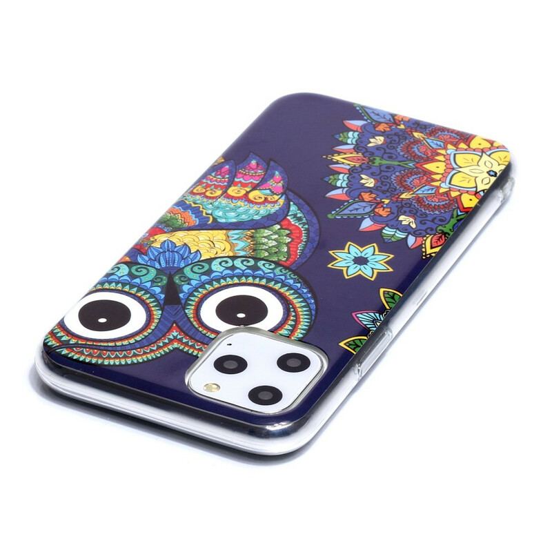 Cover iPhone 11 Pro Unik Fluorescerende Ugle
