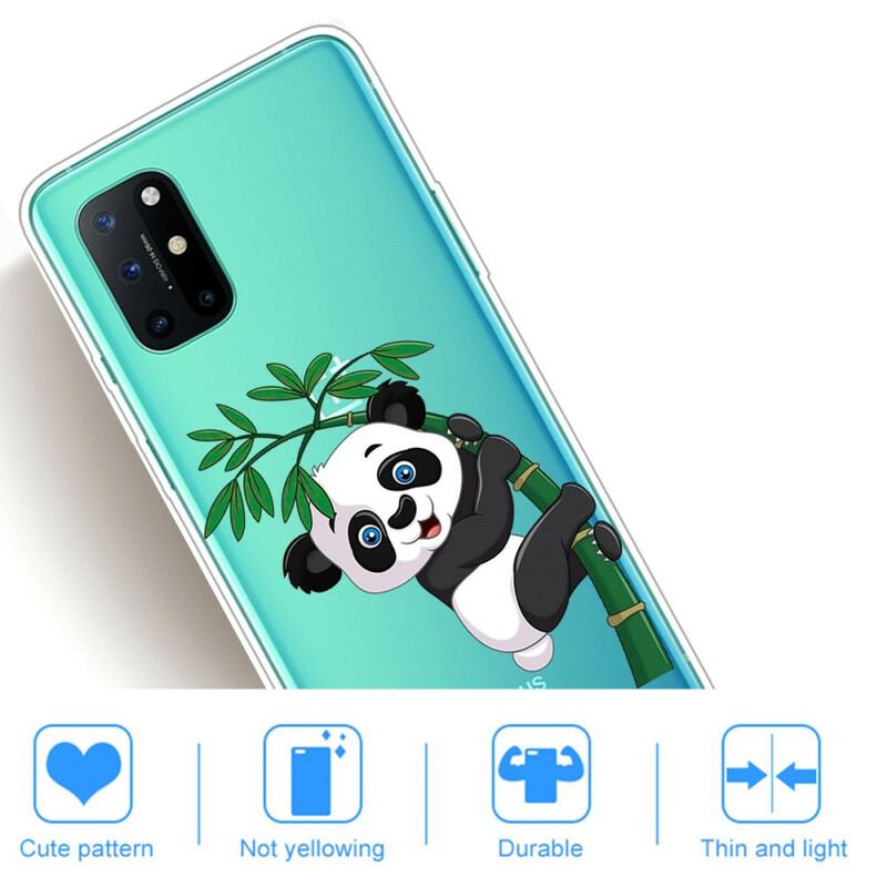 Cover OnePlus 8T Sømløs Panda På Bambus