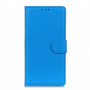 Læder Cover OnePlus 8T Traditionelt Litchi