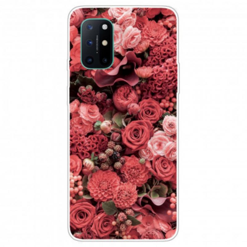 Mobilcover OnePlus 8T Intense Blomster