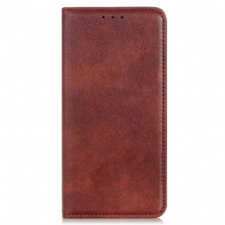 Cover Google Pixel 7 Pro Flip Cover Litchi Split Læder