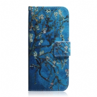 Flip Cover Google Pixel 7 Pro Blomstrende Grene