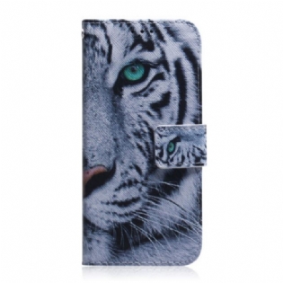 Flip Cover Google Pixel 7 Pro Hvid Tiger