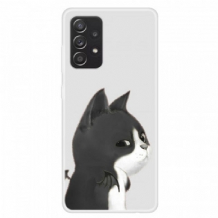 Cover Samsung Galaxy A13 Djævel Kat