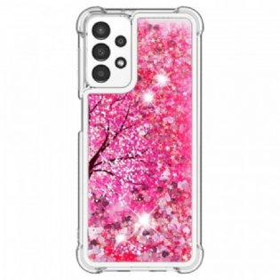 Cover Samsung Galaxy A13 Glitter Træ