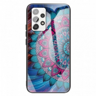 Cover Samsung Galaxy A13 Mandala Hærdet Glas