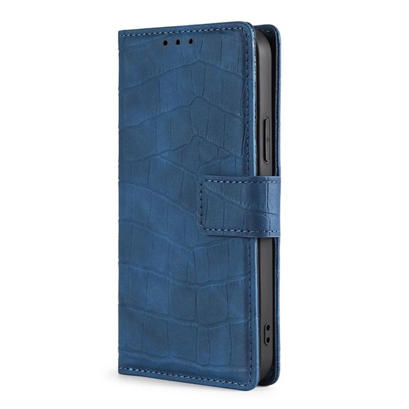 Flip Cover Samsung Galaxy A13 Krokodillehudseffekt