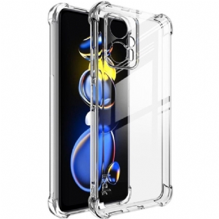Cover Poco X4 GT Gennemsigtig Med Imak Skærmbeskytter