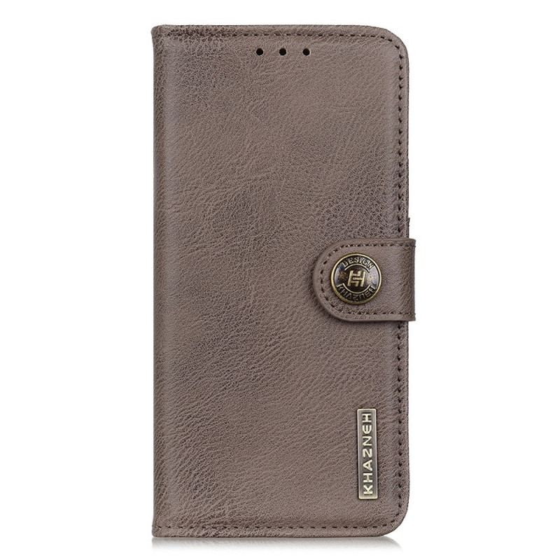 Flip Cover Poco X4 GT Imiteret Læder Retro Khazneh