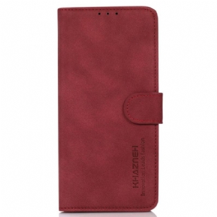 Flip Cover Poco X4 GT Khazneh Fashion Læder Effekt