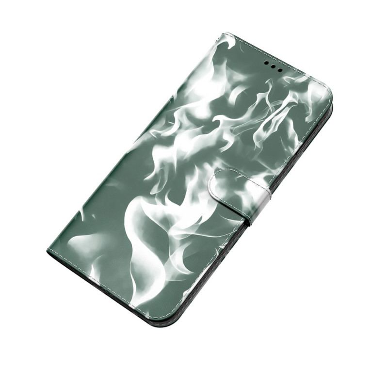 Flip Cover Realme 8i Abstrakt Mønster