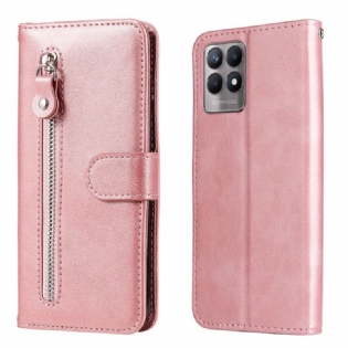 Flip Cover Realme 8i Vintage Møntpung