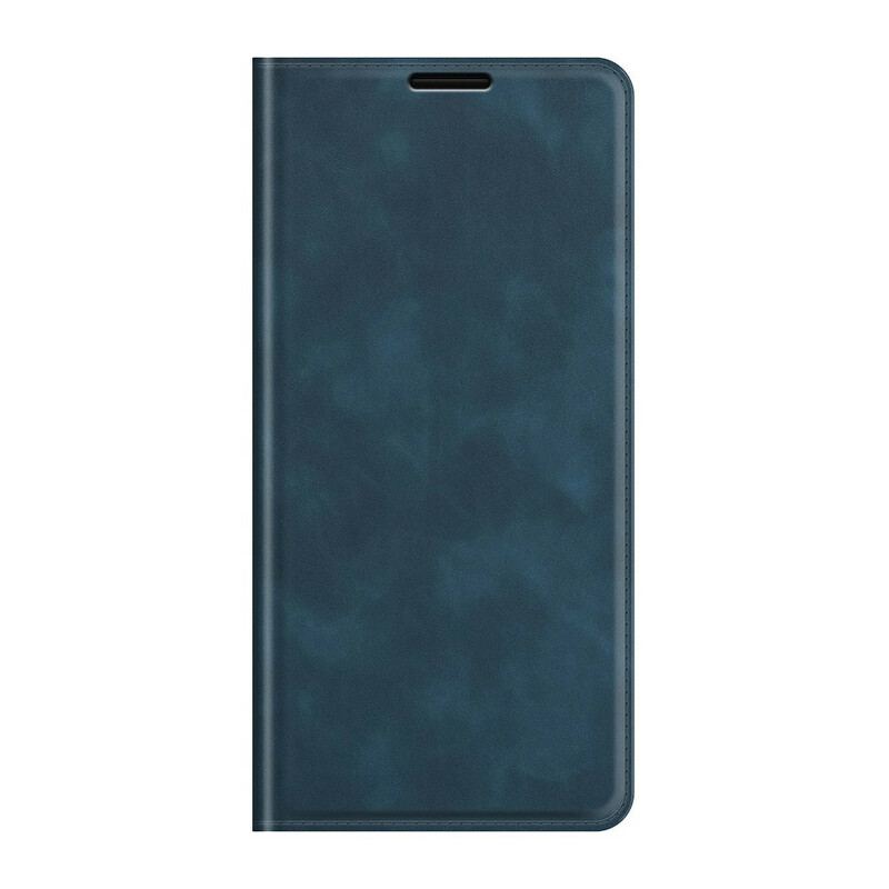 Cover Oppo Find X3 Neo Flip Cover Silky Touch Lædereffekt