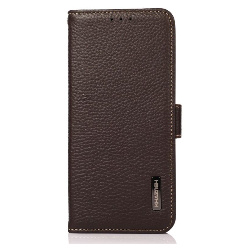 Flip Cover Motorola Edge 40 Pro Litchi Læder Khazneh Rfid