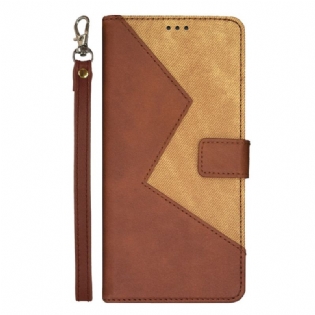 Flip Cover Motorola Edge 40 Pro Tofarvet Idewei