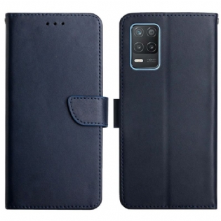 Flip Cover Realme 8 5G Ægte Nappa Læder