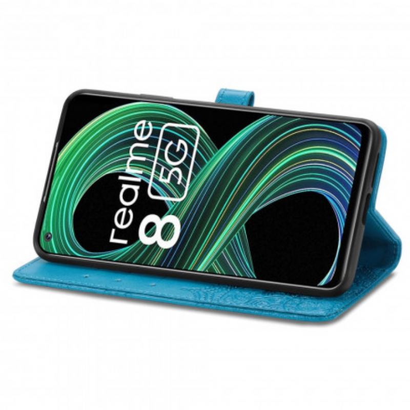 Flip Cover Realme 8 5G Mandala Middelalder