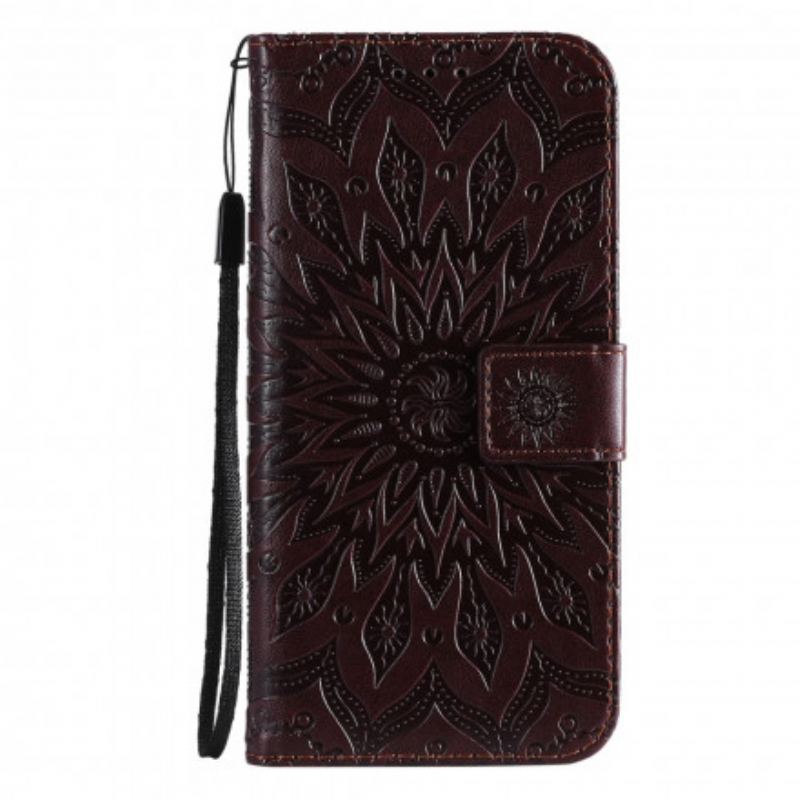 Flip Cover Realme 8 5G Solblomst
