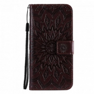 Flip Cover Realme 8 5G Solblomst