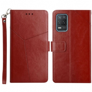 Flip Cover Realme 8 5G Stil Læder Geo Y Design