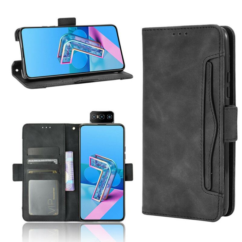 Flip Cover Asus Zenfone 7 / 7 Pro Multi-card Premier Class