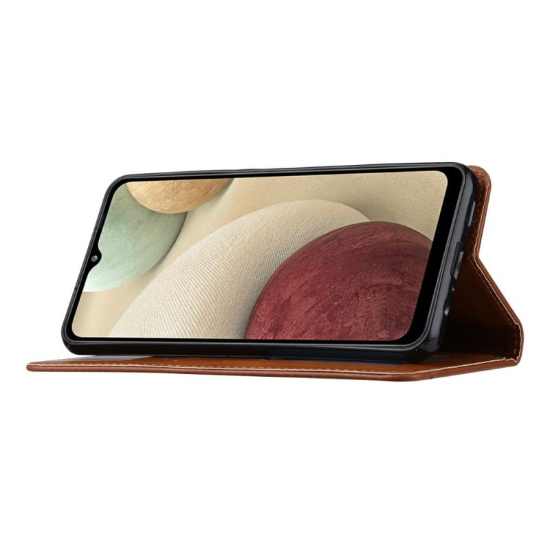 Cover Samsung Galaxy A34 5G Flip Cover Kortholder I Imiteret Læder