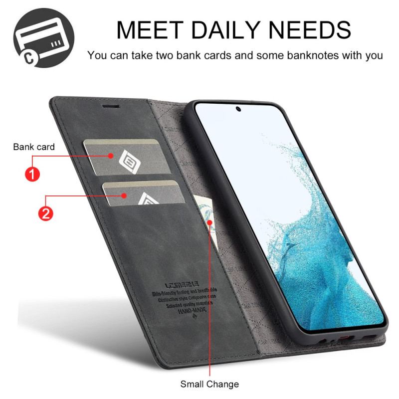 Cover Samsung Galaxy A34 5G Flip Cover Lc.imeeke Lædereffekt