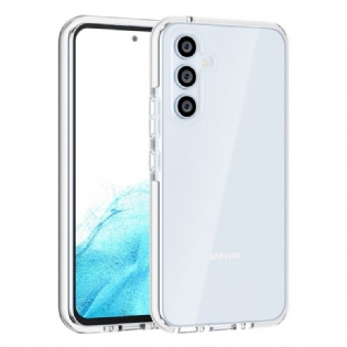 Cover Samsung Galaxy A34 5G Gennemsigtige Farvede Kanter
